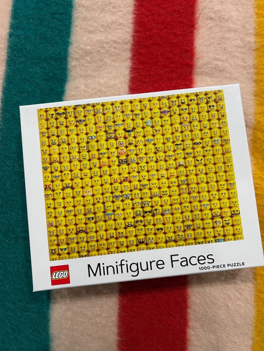 LEGO Yellow Minifigure Faces Puzzle